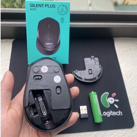 Chuột máy tính không dây Logitech M330 2.4Ghz cổng USB