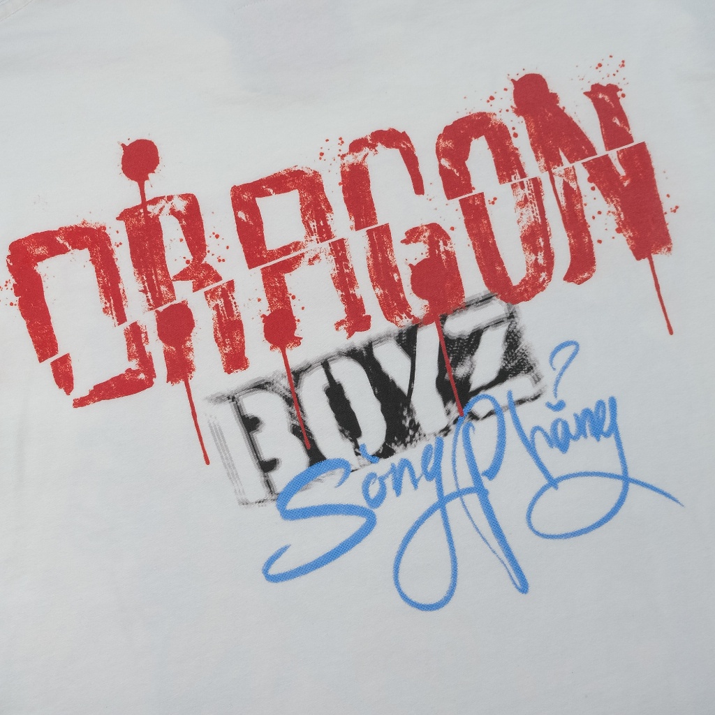 Áo Thun Tay Lỡ Unisex Bánh Khả, 100% Cotton, Thiết Kế Độc Quyền, Hình In DTG - Dragon Boyz Brand Chính Hãng