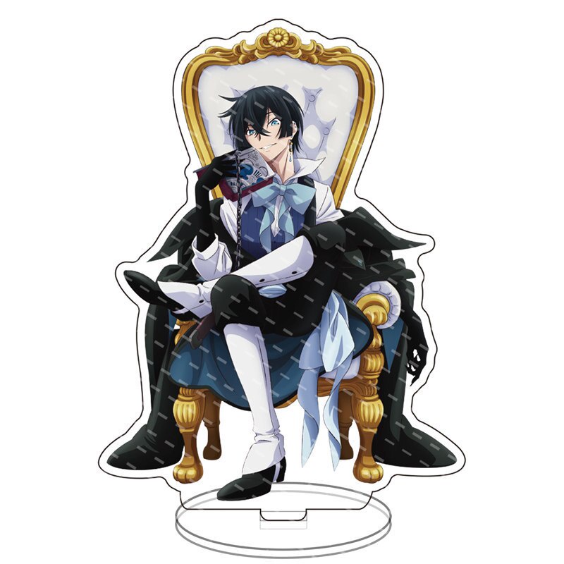 Mô hình Standee Vampire Anime The Case Study of Vanitas cute Vanitas Jeanne Acrylic để bàn tượng nhựa acrylic trong suốt