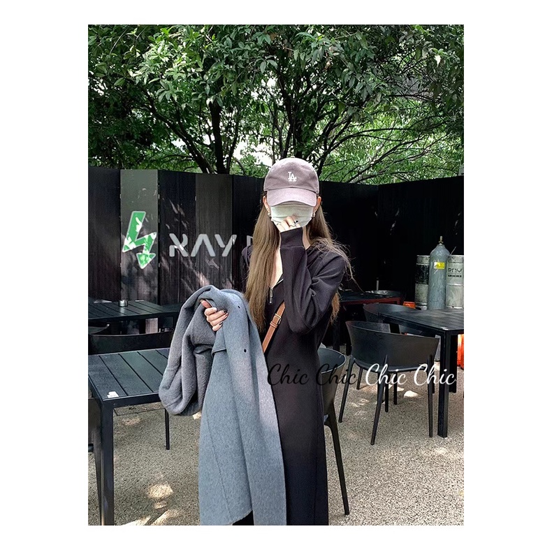 Chic Chic váy nữ Đầm Body Cho thời váy Minimalist Thể thao Phong cách Fashion WLQ23000BQ 40Z231007