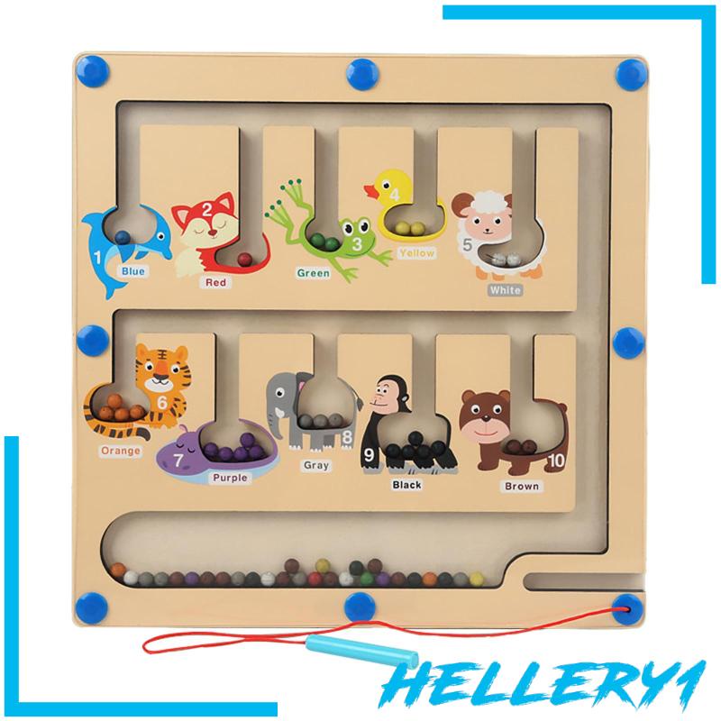 Bảng Gỗ Mê Cung Nhiều Màu Sắc Bắt Mắt Cho Bé