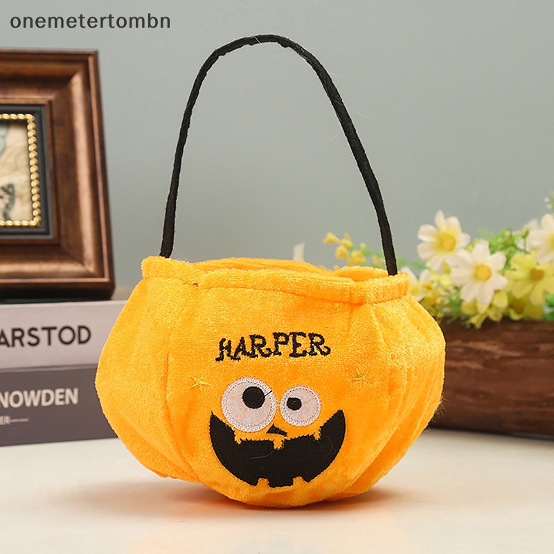 Túi Đựng Kẹo Hình Quả Bí Ngô halloween Dễ Thương Kích Thước Nhỏ Gọn bn 2023