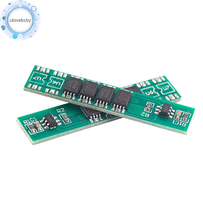 Ulovebsby 1 Bảng Mạch Bảo Vệ 1s 10a 3.7v li-ion 4Smd pcm 18650