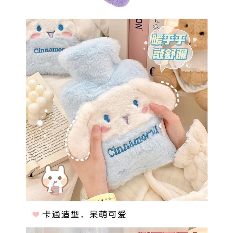 SANRIO Túi Chườm Nước Nóng 500ml Hình Hello Kitty