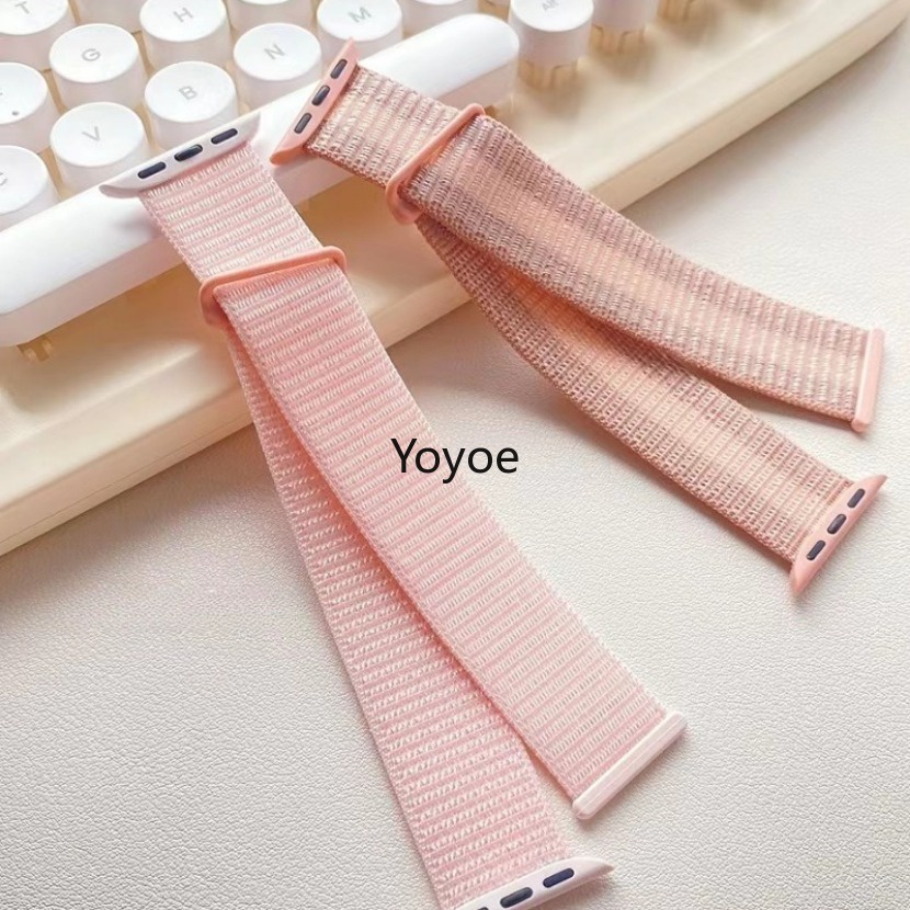 Dây nylon Đeo Cổ Tay Thể Thao Cho apple watch 44mm 40mm 45mm 41mm 42mm ultra 2 9 8 se 7 6 5 4 3 49mm 38mm