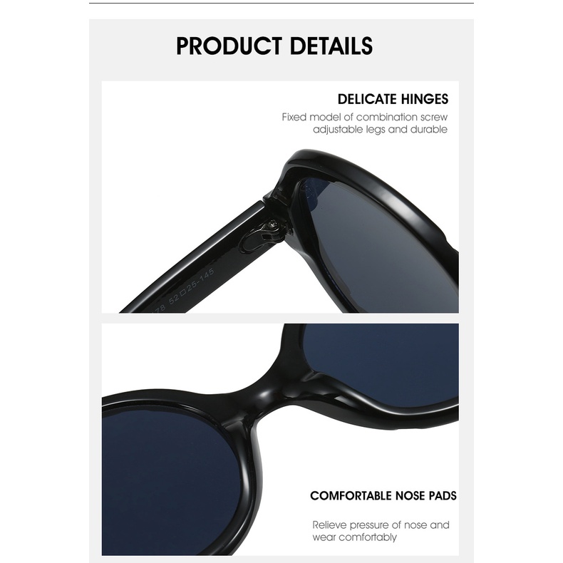 Kính Mát Gọng Tròn Phong Cách ins Mới Cho Nam Và Nữ