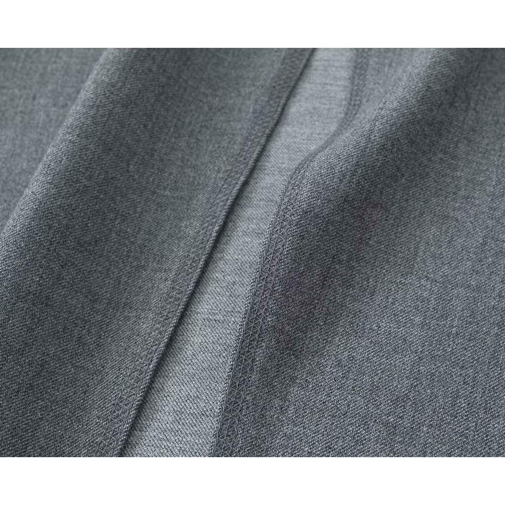 Bán Buôn Váy Xi Lanh Thẳng Màu Xám Lửng Dài Nửa Váy 7512