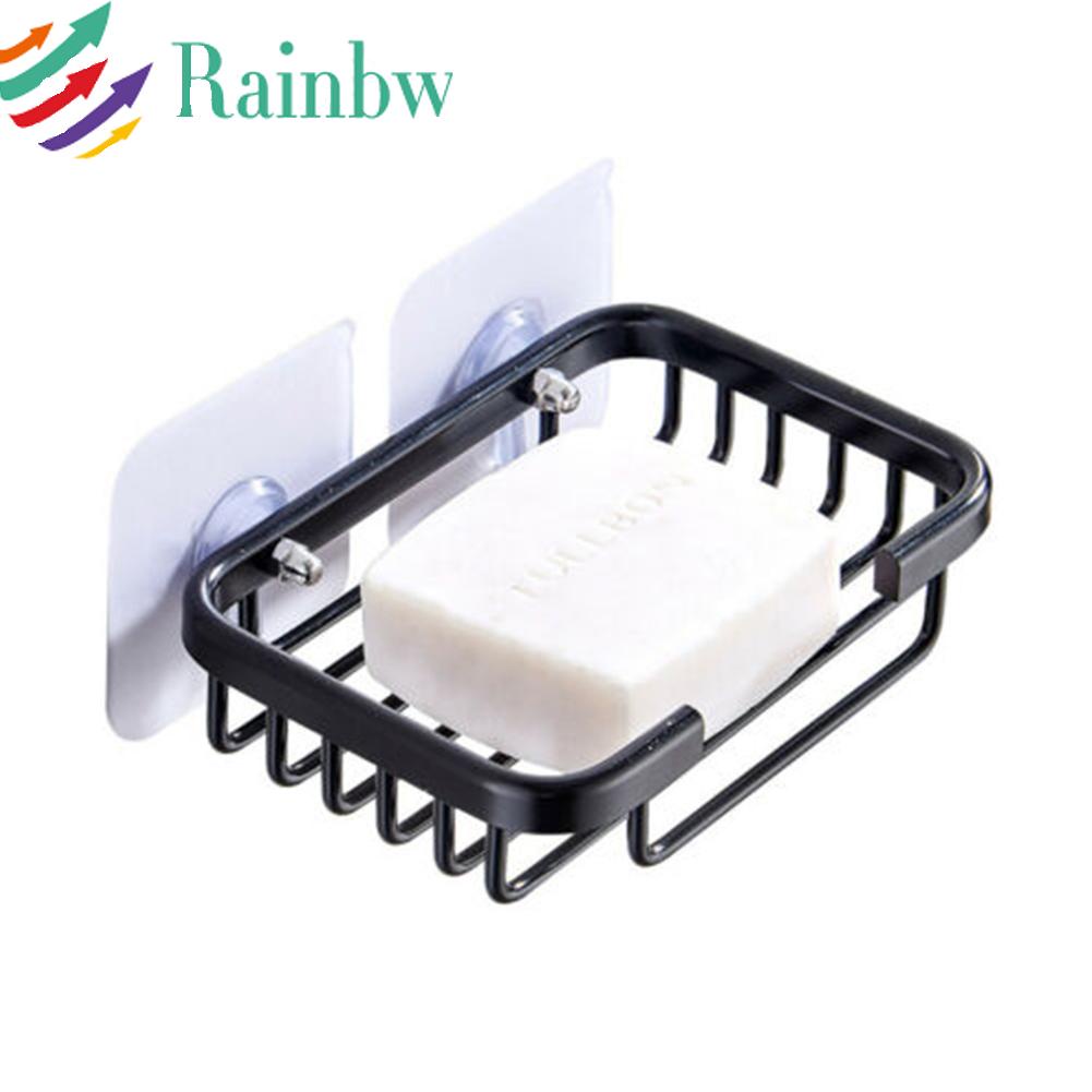 Giá Đỡ Xà Phòng Bằng Kim Loại Có Giác Hút Mạnh Cho Phòng Tắm