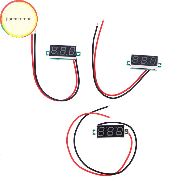 Vôn Kế Kỹ Thuật Số dc5-30v Màn Hình led 0.28 inch Cho Xe Hơi vn