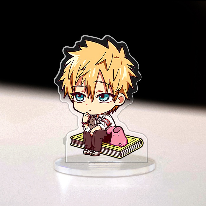 Mô hình đứng standee Cậu ma nhà xí Hanako Kun anime phụ kiện trang trí decor bàn học giá để truyện tranh manga cao 8cm