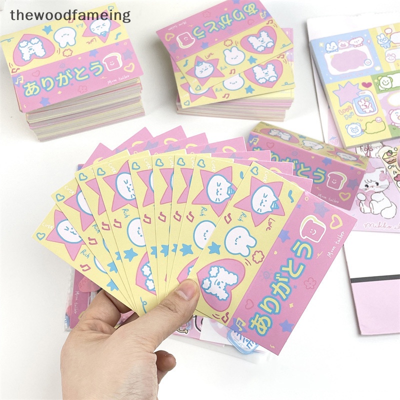 Set 10 Túi Đựng Thẻ / Bánh Kẹo / Quà Tặng In Họa Tiết Hoạt Hình Dễ Thương diy