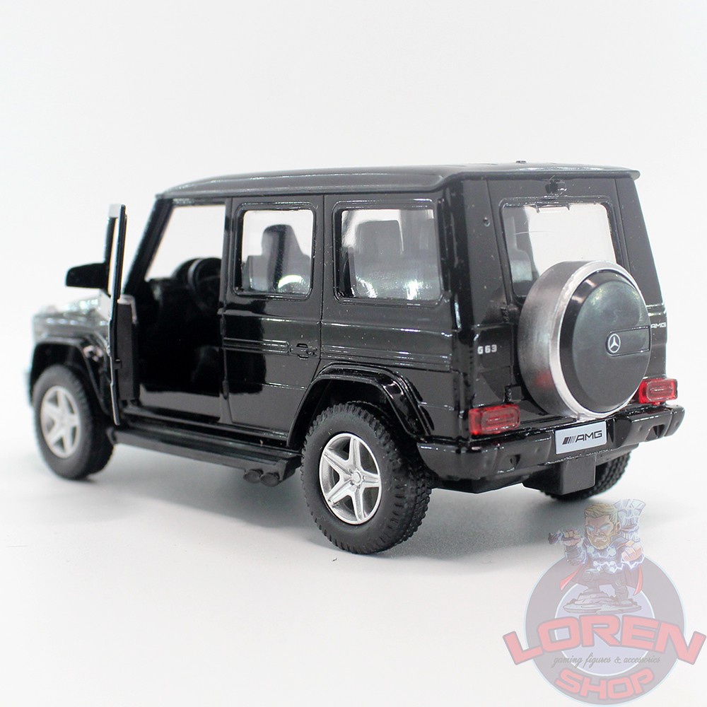 Mô hình Ô tô kim loại Mercedes Benz G63 AMG, siêu xe SUV đồ chơi lorenshop
