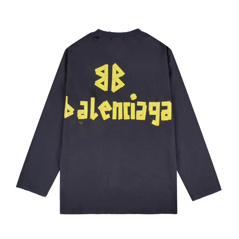 B88a-áo Sweater Tay Dài Có Băng Dính Trước Và Sau In Phun Nước Phải Cho Tay Mùa Thu Và Hiệu Ứng Cơ Thể Tuyệt Vời! Túi Đeo Chéo Phong Cách Thời Trang Cho Nam Và Nữ