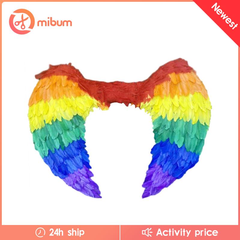 Phụ Kiện Hóa Trang halloween Thiên Thần 3d Có Dây Thun Co Giãn