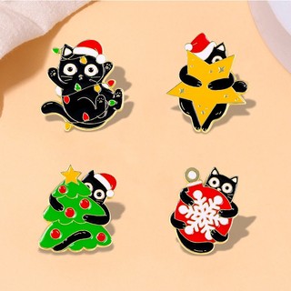 Dễ thương ghim cài áo hình cây thông giáng sinh đáng yêu