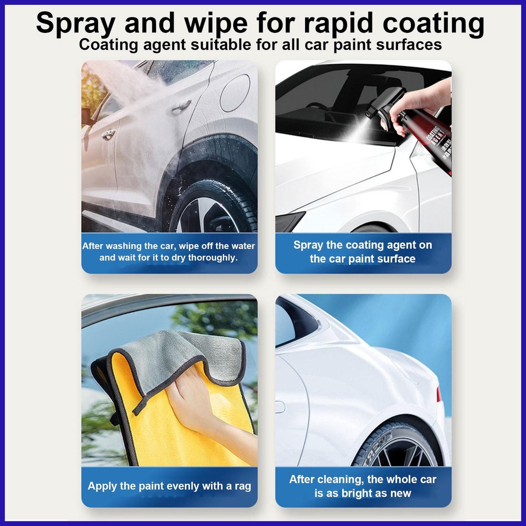 Chất Đánh Bóng Và Chăm Sóc Xe Hơi Chống Kỵ Nước Làm Mới Lớp Phủ Kỵ Nước robpvn