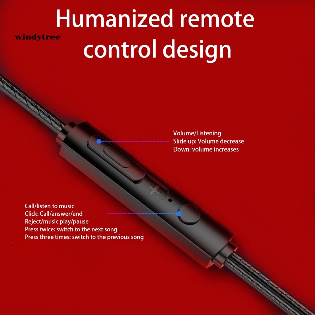 Tai Nghe Nhét Tai Có Dây Âm Thanh hifi  hd-compatible calling stereo