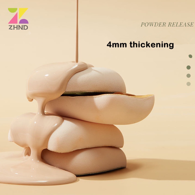Zhuzhengde xl Mút Trang Điểm Mềm Mại Dày Dặn Che Khuyết Điểm