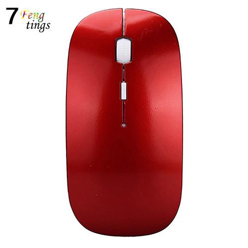 Chuột Không Dây Kết Nối Usb 2.4Ghz Siêu Mỏng Cho Máy Tính