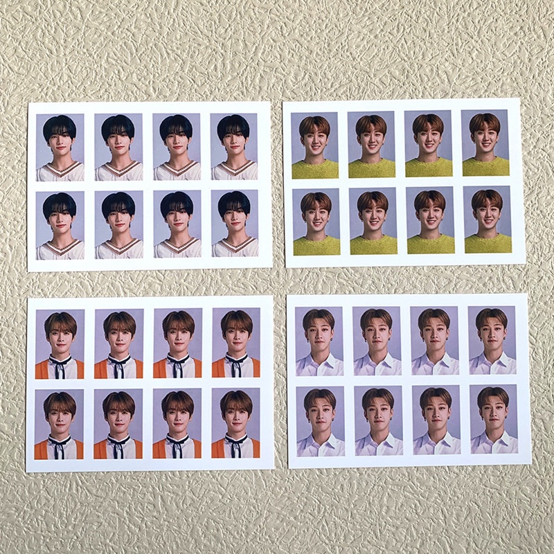 Bộ Sưu Tập Ảnh Thẻ id Hình Nhóm Nhạc kpop stray kids nacific Cho Học Sinh