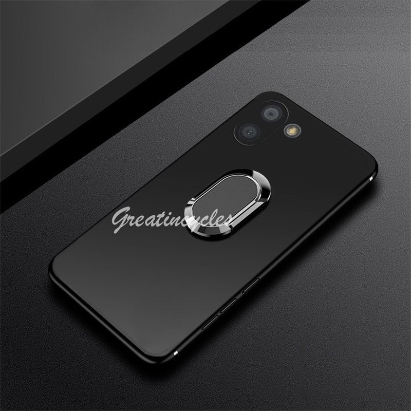 Ốp điện thoại Sharp Aquos R6 SH-51B SH-M22 / R8 / R8 Pro Xe hơi Giá đỡ vòng kim loại từ tính