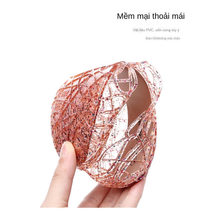 Giày Búp Bê mary jane Bằng Nhựa Mềm Chống Trượt Thoải Mái Cho Nữ