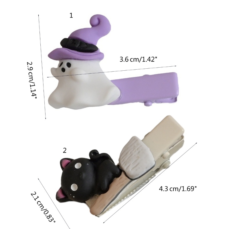 Kẹp Tóc Nơ Hình Mèo Hoạt Hình handmade Xinh Xắn Dành Cho Nữ