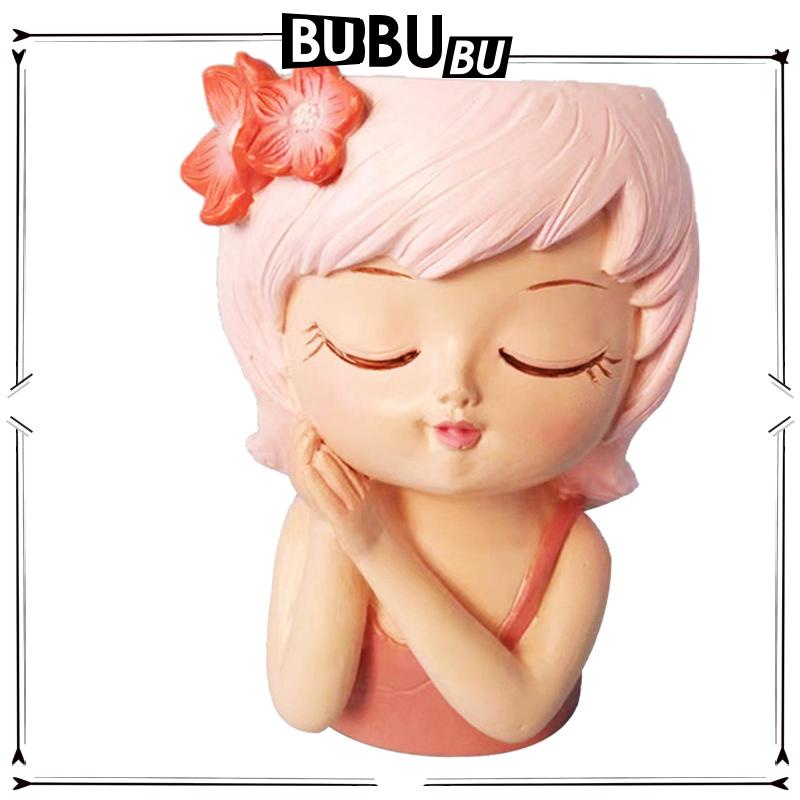 Chậu Cây Cảnh Hình Đầu Người Hầu Trang Trí