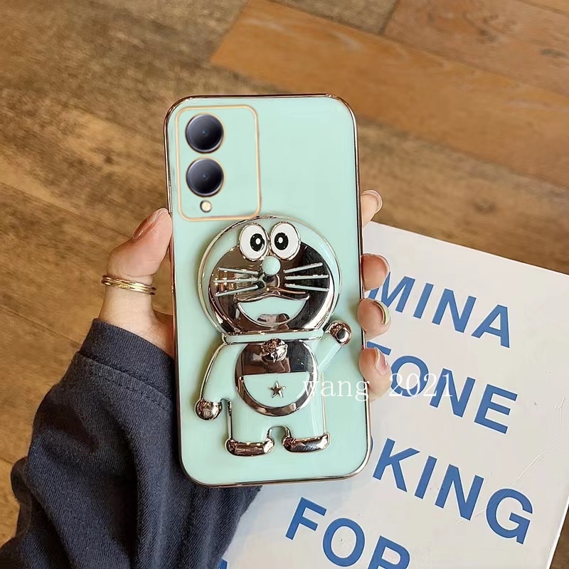 Ốp Điện Thoại Silicon Hình doraemon Thời Trang Cho vivo y17s 5g 2023 vivoy17s Đứng