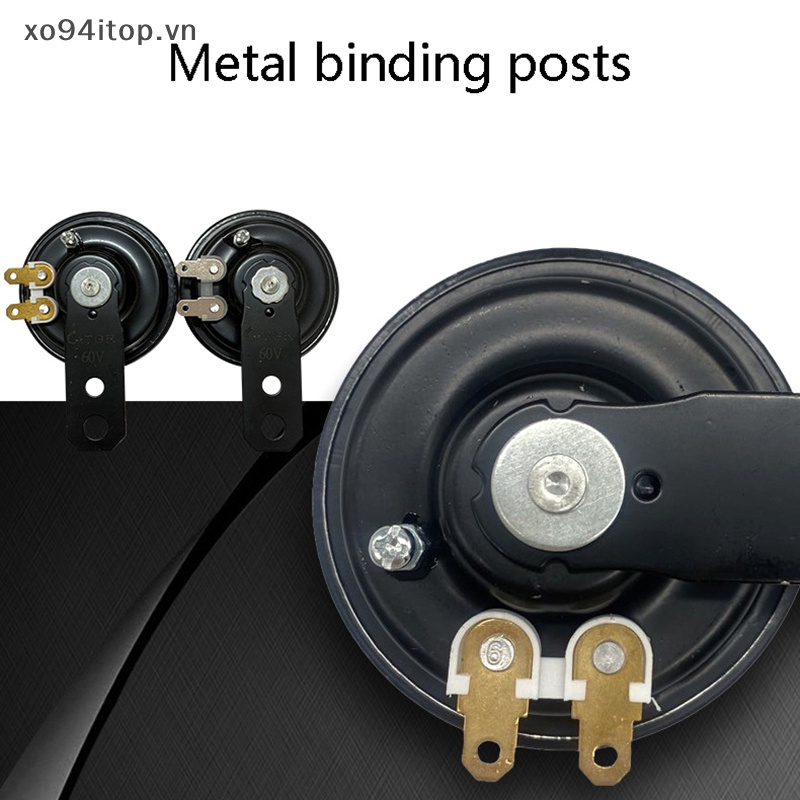 Xoitop Còi Điện 12v 1.5a 105db Chống Thấm Nước Thông Dụng Cho Xe Hơi / Xe Tải / suv vn