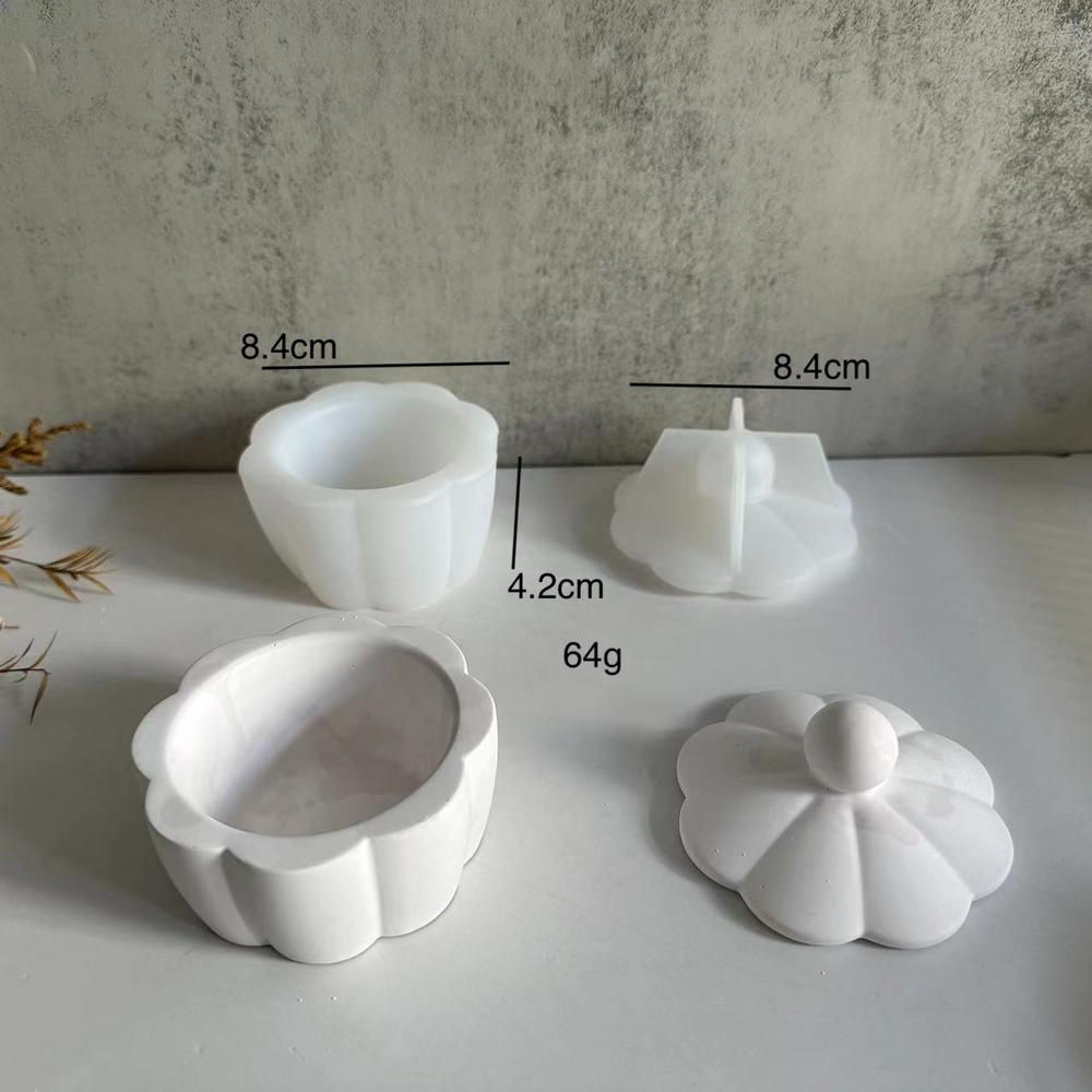 Khuôn silicone Làm Hộp Đựng Nến Hình Bát Giác diy
