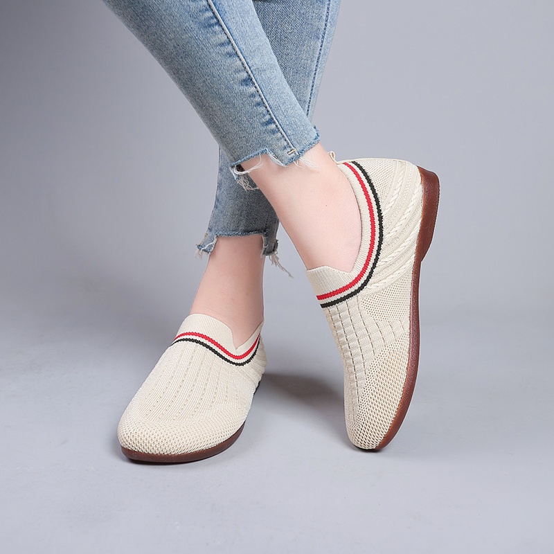 Giày Lười Đế Bằng Thời Trang Cho Nữ Size 36 37 38 39 40 41