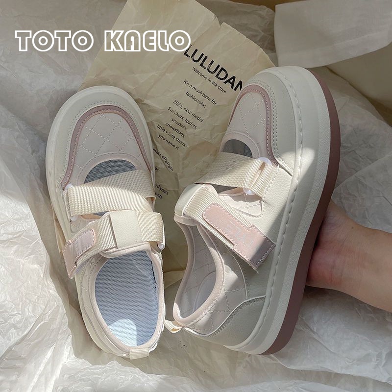 TOTOK giày thể thao nữ giày sneaker nữ Thoáng Khí 2023 hot trend Thể thao Tiện dụng Chất lượng cao Siêu nhẹ FYD23A0OD8 42Z231020