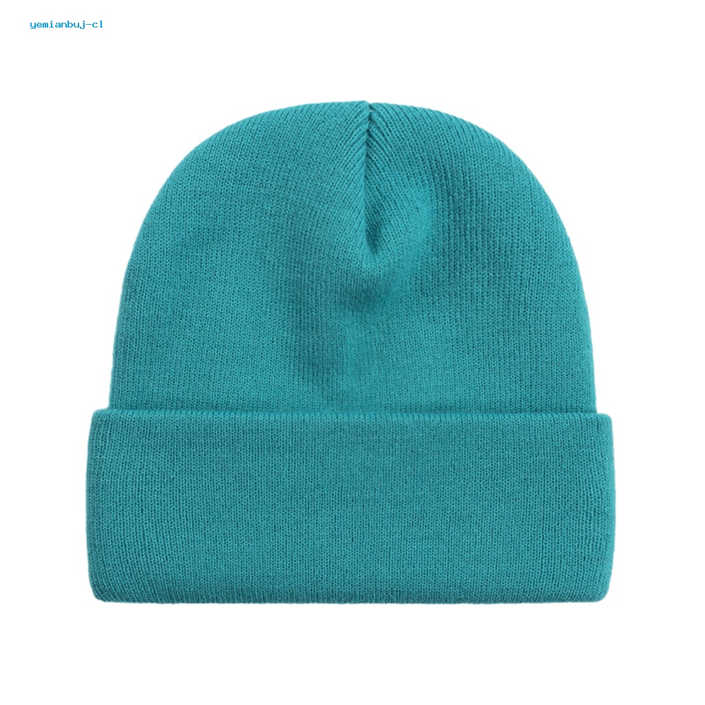 Yemianbuj Mũ beanie Dệt Kim Không Vành Mềm Mại Ấm Áp Thời Trang Mùa Đông Cho Nam Và Nữ Hoạt Động Ngoài Trời