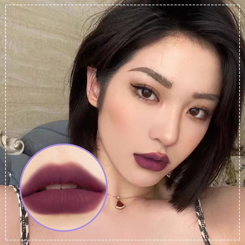 Son Kem Màu Lì Không Thấm Nước Trang Điểm Chuyên Nghiệp