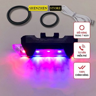 Đèn led xe đạp usb phía trước đèn cảnh báo phía sau đuôi xe đèn pin dành cho xe đạp