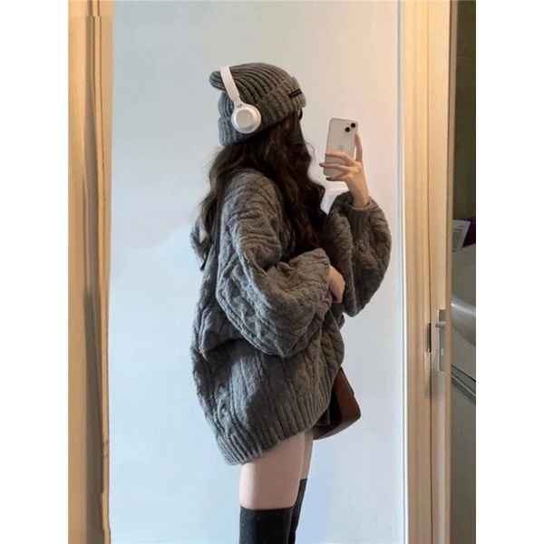 Áo sweater Nữ Thời Trang Thu Đông Phong Cách Hàn Quốc