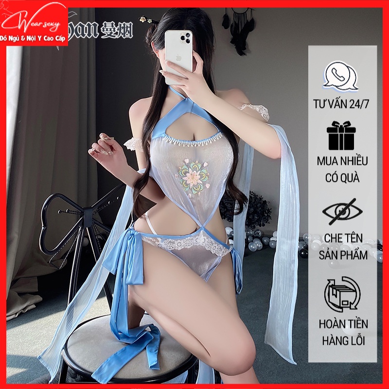 Đồ Lót Gợi Cảm Phong Cách Cổ Đại Sexy Xuyên Thấu 8854 CWEAR.SEXY.ĐỒ NGỦ & NỘI Y CAO CẤP