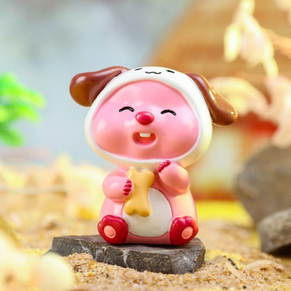 Hộp Quà Tặng Đồ Chơi Mô Hình Nhân Vật anime kawaii gogoup loopy Bằng Nhựa resin