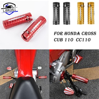 Gác chân trước bằng nhôm cho xe máy cc110 honda cross cub 110 cub110 cc 110 2023