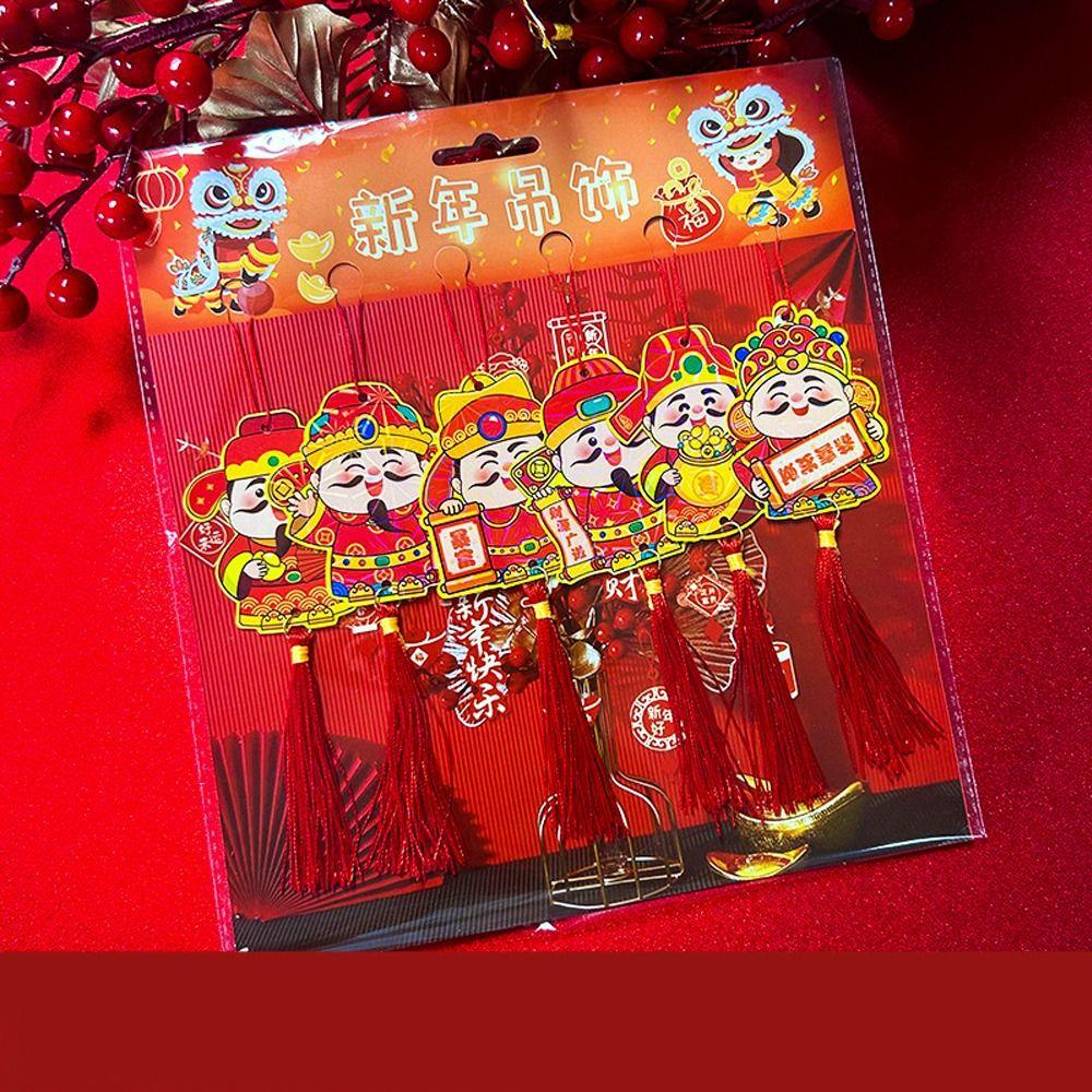 Btlimer Mặt Dây Chuyền Năm Con Rồng Phong Cách Trung Hoa Treo Thẻ Chúc Mừng Năm Mới Cung Cấp Sinh diy