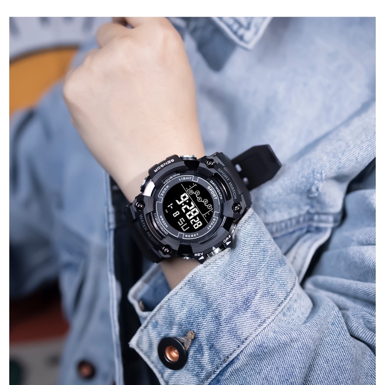 Đồng Hồ Điện Tử Đa Năng Kiểu Dáng Thể Thao Cho Nam