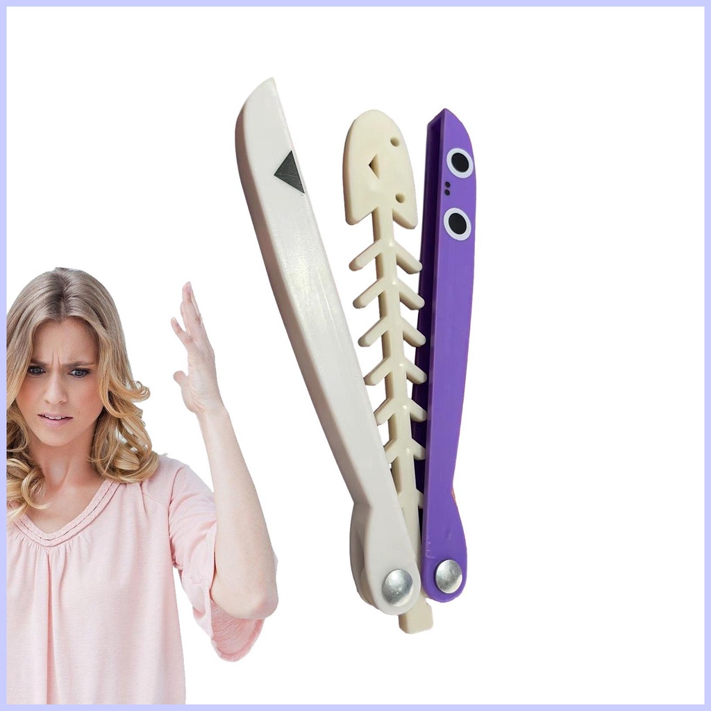 Đồ Chơi Dao Cắt Hình Xương Cá / Rùa 3d Đáng Yêu Bền Bỉ Vui Nhộn