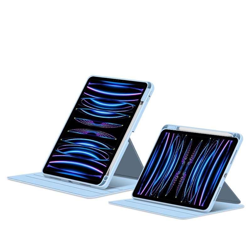 360° Bao Da pu Máy Tính Bảng Nắp Lật Xoay Cho ipad 10th gen air 4 5 10.9 inch 2023 ipad 10.2 9.7 gen9 pro 11 1st 2nd 3th 4th gen Ốp