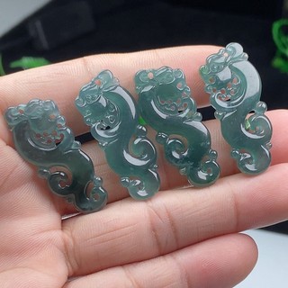 Mặt Dây Chuyền Hình Rồng Ngọc Bích Tự Nhiên