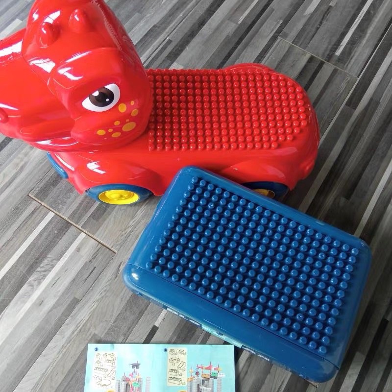 Đồ chơi xe oto  kèm lego 124 chi tiết mẫu vịt , khủng long, máy xúc , xe lu mới nhất 2023