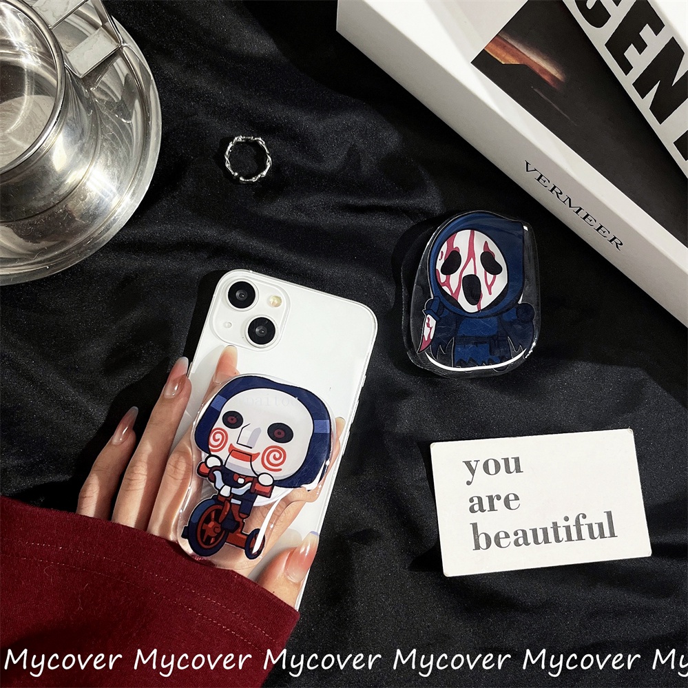 Giá Đỡ Điện Thoại Đa Năng Hình Ma Đáng Yêu Phong Cách halloween