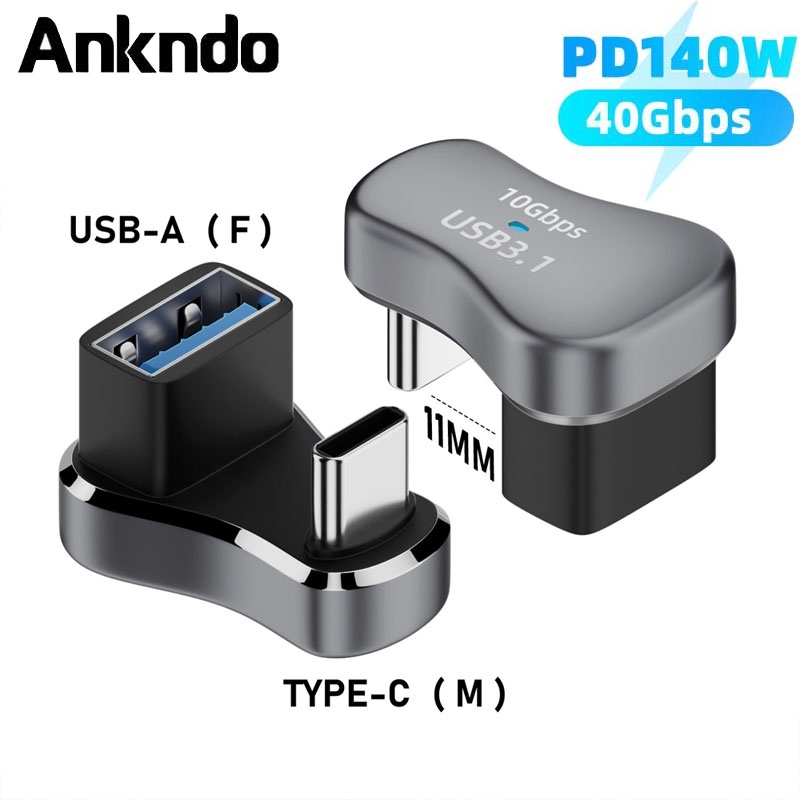 Đầu chuyển đổi ANKNDO 140w type c / usb sang type C