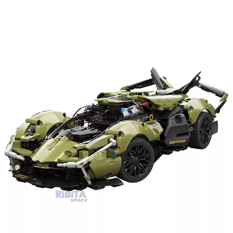 Mô hình lắp ráp kiểu LEGO siêu xe Lamborghini V12 - Sản phẩm chất lượng cao