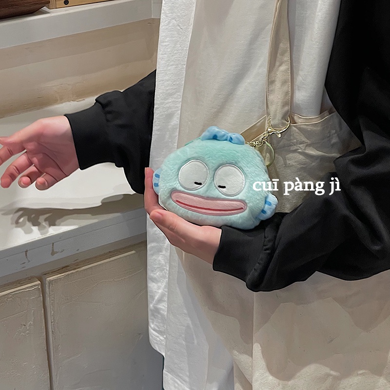 Ví Đựng Tiền Xu Hình Nàng Tiên Cá Hoạt Hình Dễ Thương